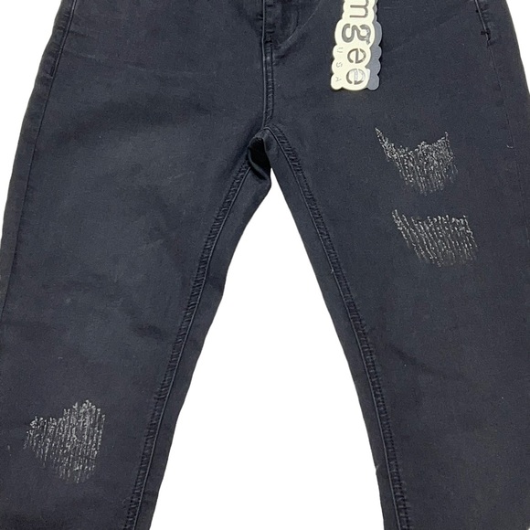 Umgee Lightweight Denim Jeans Lace up Hem - Picture 10 of 13